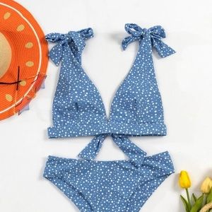 polka dot bikini